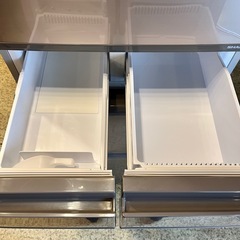 【倉庫保管中】 SHARP シャープ 5ドア冷蔵庫 5ドア 冷蔵庫 SJシリーズ  SJ-X416J 幅60cm 412L 5ドア 両開き 左右開きタイプ 自動製氷 自動製氷機能付き 大型　2022年製造の画像