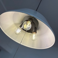 【美品】モモナチュラル　琺瑯ペンダントライトの画像