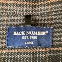 ライトオン back number L メンズ　ジップシャツの画像