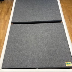 値下げしました。N920★ドリームベッド　サータ★セミダブルベッド★フレームのみ★幅1370ｍｍの画像