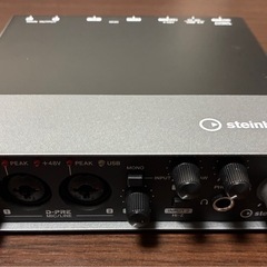Steinberg UR22C USBオーディオインターフェースの画像
