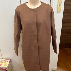 新品未使用　L ノーカラーコート