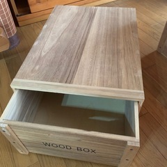 決まりました　桐製　収納ケース　の画像