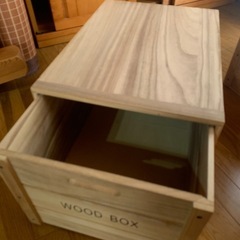 決まりました　桐製　収納ケース　の画像