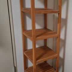 【廃盤品】IKEA　モルゲル　木製棚