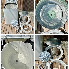 【極上美品 分解洗浄クリーニング済】2024年 5.5kg 洗濯機 ワールプールジャパン YWM-T55LW【PayPayお支払い出来ます】 の画像