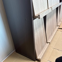 【美品】モダン本棚（フタ付き）　の画像