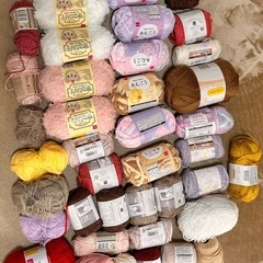 毛糸 まとめ売りの画像