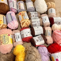 毛糸 まとめ売りの画像