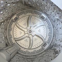【洗濯容量6kg】ニトリ　洗濯機　NTR60BKの画像