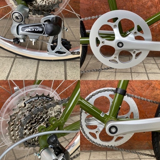 未使用品 美車！FUJI フジ HELION ミニベロ 小径車 街乗り