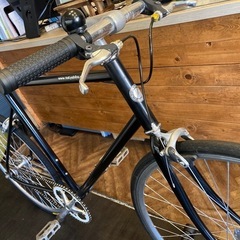 【SALE！4月中防犯登録無料！Tokyo bike後輪タイヤ・後輪チューブ新品！】クロモリ 固定ギア　650×25cピストバイク　ブラック SALE！4月中防犯登録無料！Tokyo bike後輪タイヤ・後輪チューブ新品
