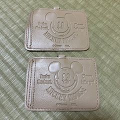 カードケース　ミッキー　２枚セット