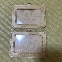 カードケース　ミッキー　２枚セットの画像