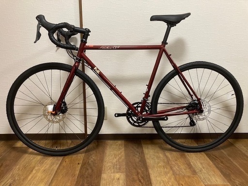 未使用品 FUJI フジ FEATHER CX＋クロモリロードバイク 大きいサイズ