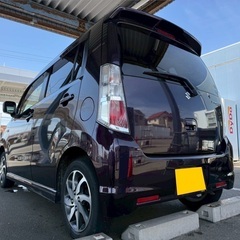 月々8千円〜分割払い可‼️ 車検2年付き！【名義変更代込み】☆スズキ ワゴンRスティングレー☆SDナビ付き☆走行中DVD見れます☆プッシュスタート☆ドライブレコーダー付きのフル装備☆純正アルミ☆そのまま乗って帰れます！の画像
