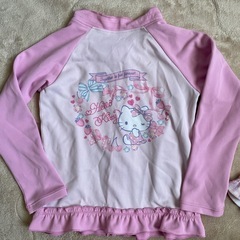サンリオ ねこ ミュークルドリーミー 女の子  水着 110の画像