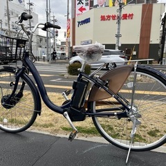 中古ブリヂストンベルト式電動アシスト自転車　B300 59800円