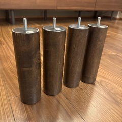 無印良品 ベッド脚 4本セットの画像