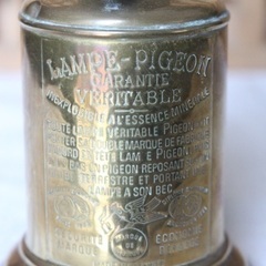 フランスアンティーク ピジョンランプ LAMPE-PIGEONの画像