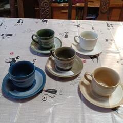 コーヒーカップ(5つセット)