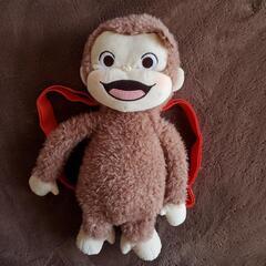 新品 未使用 おさるのジョージ ふわふわ リュック