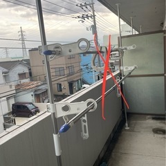 洗濯物干し　ツッパリタイプ　 