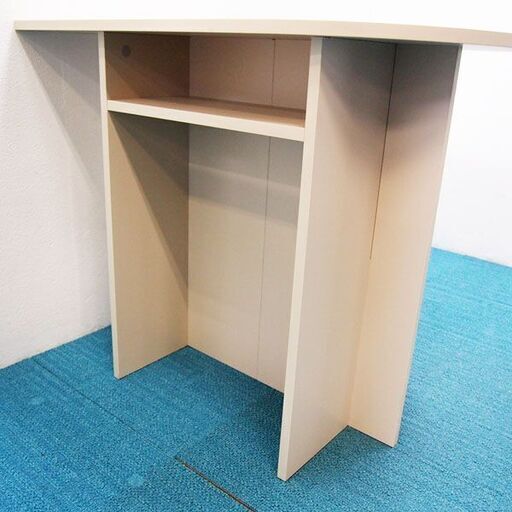 幅90cm】Luna 棚付きマルチデスク 定価37584円！便利な棚付マルチデスク