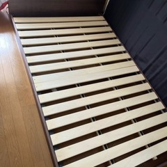 セミダブルベットフレーム、マットレスセット
