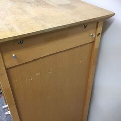 お取引中【中古】「木製戸棚（引き出し付き）」 1台　お譲りします！　※引取のみの画像