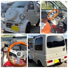 ミゼット2バン♪カスタム多数⭐︎距離60000km♫ディスプレイオーディオ付きの画像