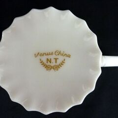 ☆Noritake カップ＆ソーサー 5客セットVenus China N.T コーヒーカップ ティーカップ ノリタケ ヴィーナスチャイナ 洋食器 金彩 札幌 北20条店の画像