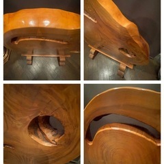 衝立　玄関　木製　無垢材  2個の画像