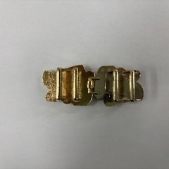 バラ柄バックル　差し上げますの画像