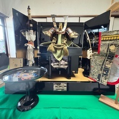五月人形　兜飾り一式　斑鳩の里 皇宸　　