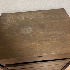 お値下げしました！LOWYAキッチンカウンター.食器棚テーブルの画像