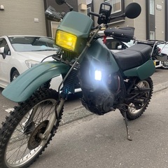 カワサキKLR250 実働　試乗可 カワサキKLR250 実働試乗可 (純金) 苫小牧のカワサキの中古あげます