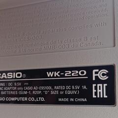 CASIO　キーボード　電子ピアノの画像