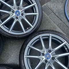 コンパクトカーに‼️weds美品ホイール‼️17インチ‼️の画像