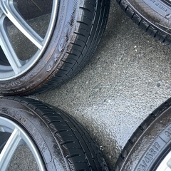 コンパクトカーに‼️weds美品ホイール‼️17インチ‼️の画像