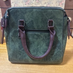 新品未使用❣️ハンドバック　グリーンの画像