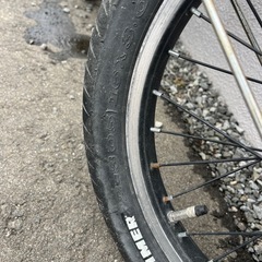16型 子供用自転車 ハマー キッズ 迷彩柄 中古品の画像