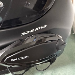 ヘルメット(kabuto SHUma)+B+comSB6XRの画像