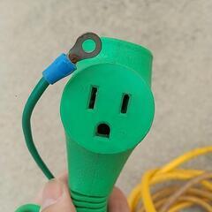 延長コード　焦げありの画像