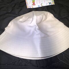 406　断捨離中）新品）女性用　シンプルバケットハットの画像