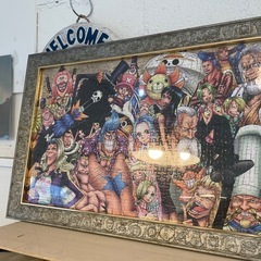 ワンピースパズル画★ クリーニング済 【管理番号10404】の画像