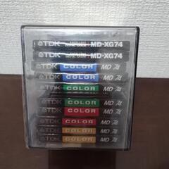 【値下げ】【未開封】TDK MD カラー10枚パックの画像