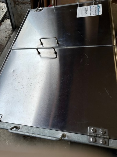 ゴミカゴ　ステンレス　大容量　洗浄済み