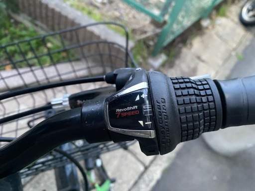 ギア7段式自転車、カバー、空気入れセット