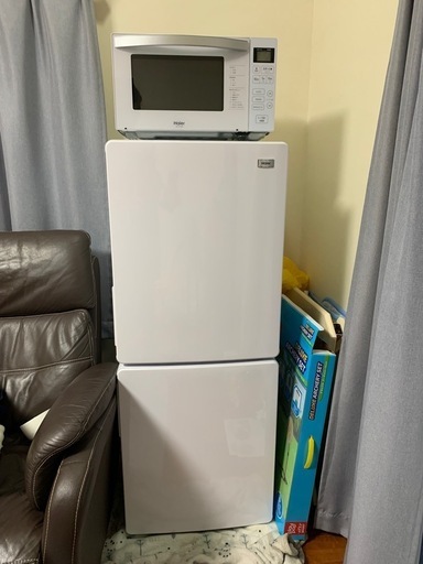 【美品】冷蔵庫と電子レンジ